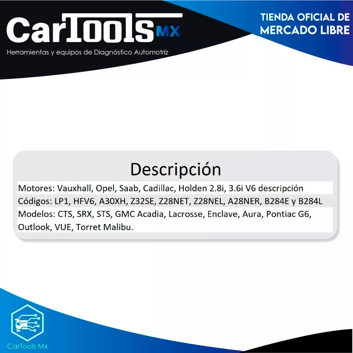 Herramienta Para Sincronizar Motor Gm 3.6, 3.0 Y 2.8 Captiva