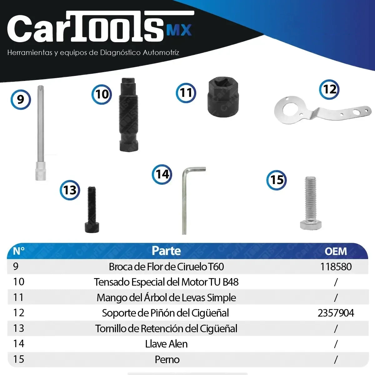 Kit Master Para Sincronizar Motor Bmw/mini B38, B48, B58