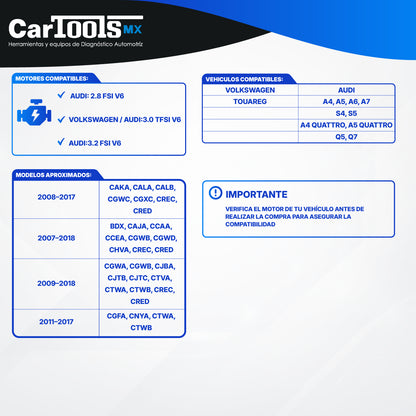 Herramienta Sincronizar Motor Vw Audi 2.8 3.0 3.2 Q5 A5