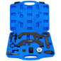 Este Kit Profesional de Sincronización y Puesta a Tiempo para Motores BMW V8 N62 y V12 N73 (OEM 119460 / 119461 / 119462 / 119463 / 119190 / 119340) de CARTOOLS MX es el utillaje mecánico especializado de alta resistencia diseñado para inmovilizar los árboles de levas de admisión y escape en ambas bancadas, calibrar los ángulos de los variadores VANOS y bloquear el cigüeñal en su Punto Muerto Superior (PMS) con precisión de nivel agencia.