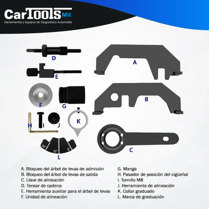 Herramienta Para Sincronizar Motor Bmw N62 N73