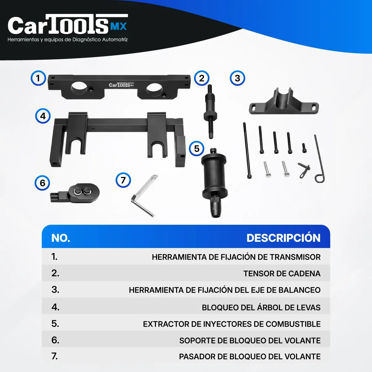 Herramienta Para Sincronizar Motores Bmw N20 Y N26 Kit Pro