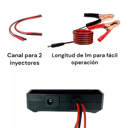 Probador Y Pulsador De Inyectores 8 Modos De Prueba.