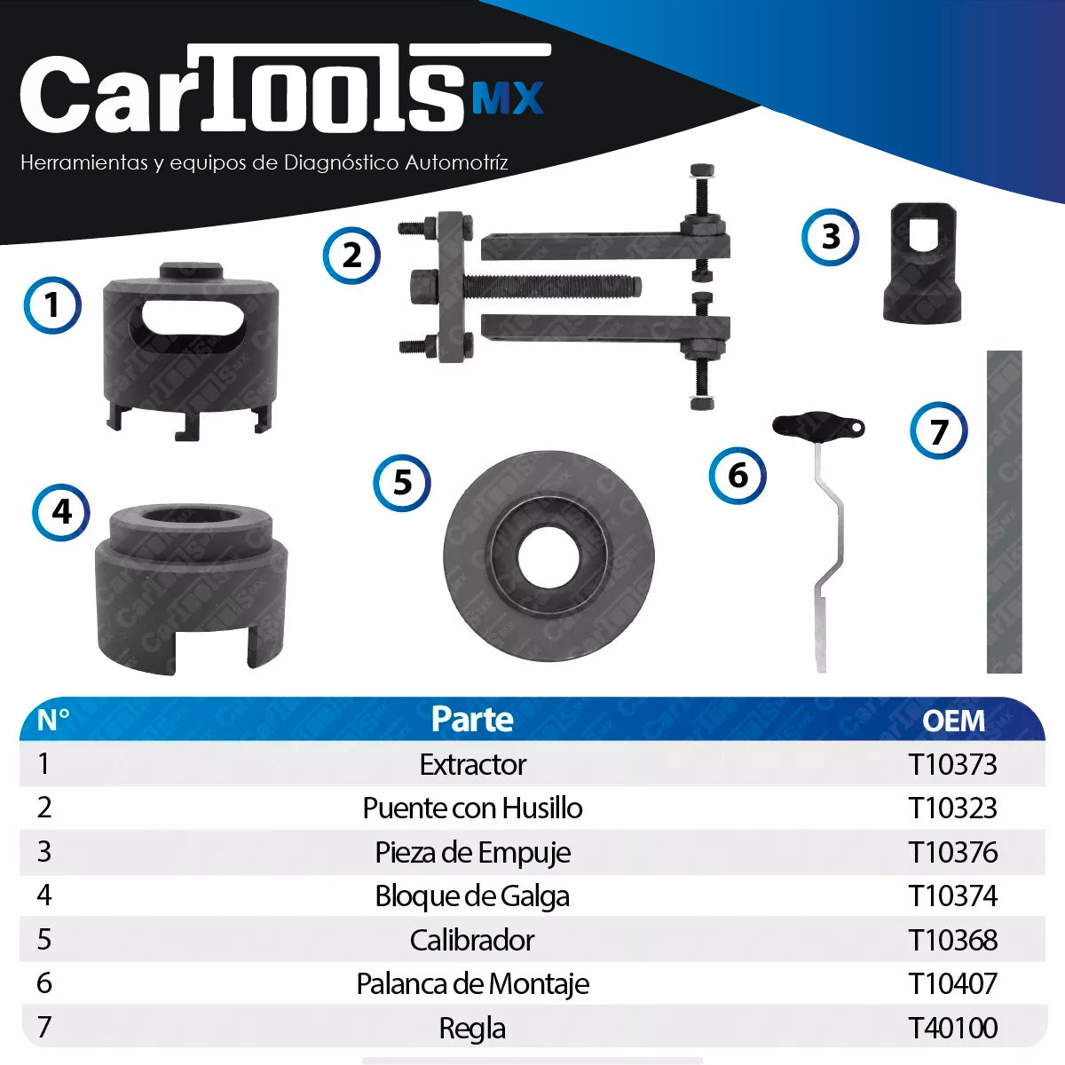 Kit Para Instalar Y Calibrar Doble Embrague Dsg Vw/audi/seat