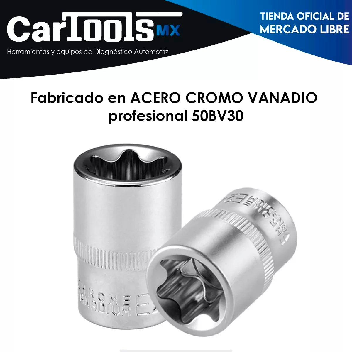 Juego De Dados Torx Hembra Entrada 1/4, 3/8 Y 1/2 14pz
