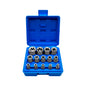 Juego De Dados Torx Hembra Entrada 1/4, 3/8 Y 1/2 14pz