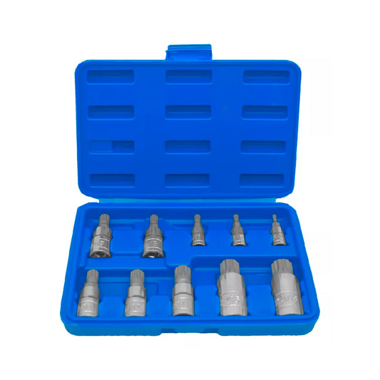 Juego De Dados Con Punta Bristol M4-m18 10pz Alta Calidad