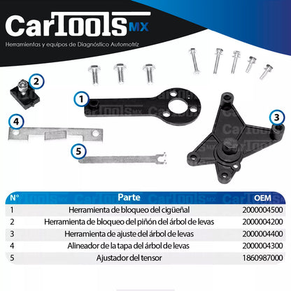 Kit Para Sincronizar Motores Fiat/ Ford 1.2/1.4 8 Válvulas