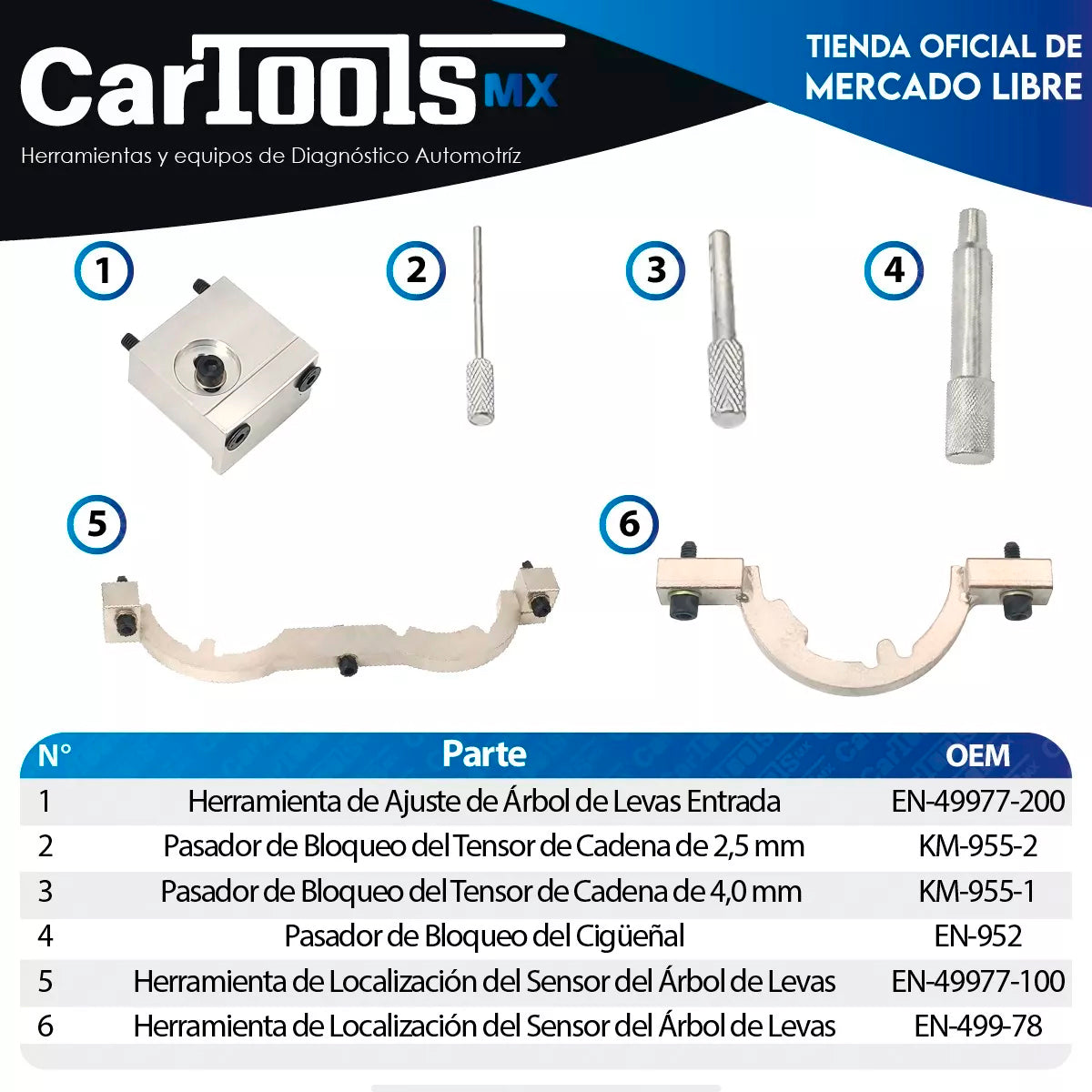 Herramienta Para Sincronizar Motor Cruze 1.4 Turbo